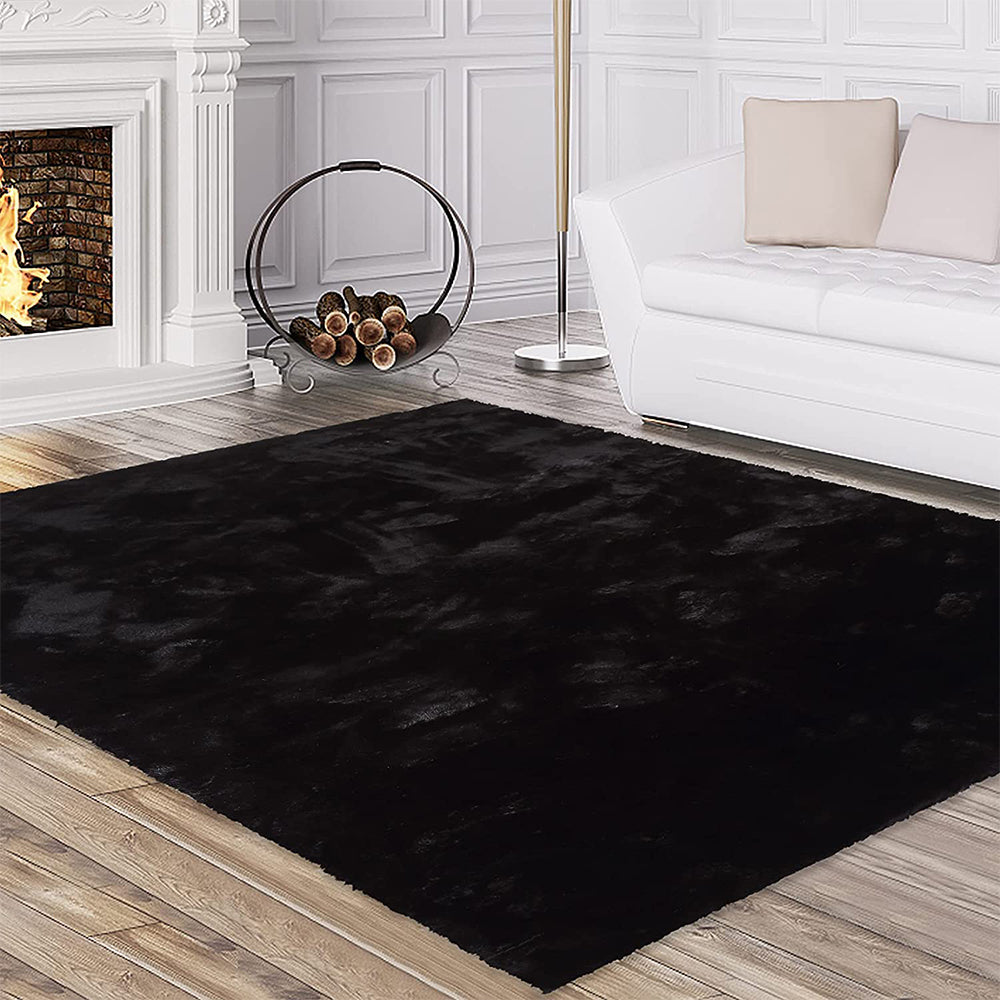 Soft Faux Fur Area Rugs