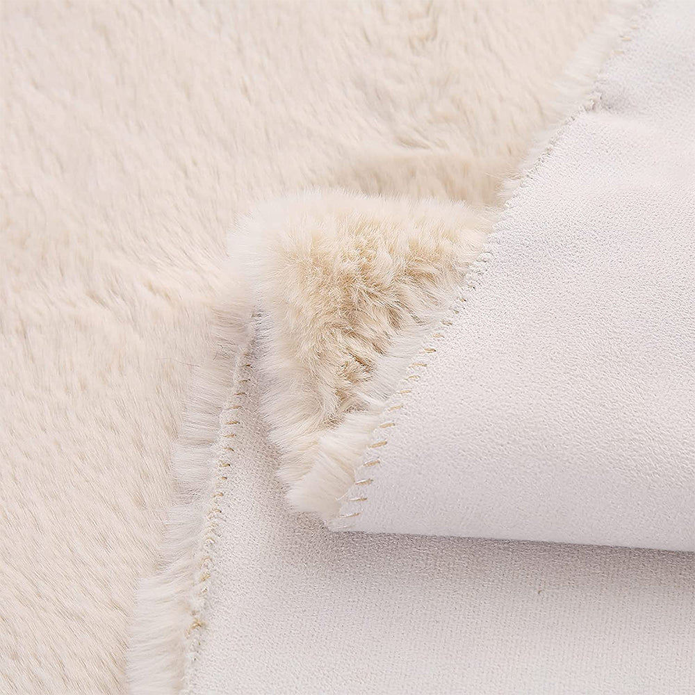 Soft Faux Fur Area Rugs