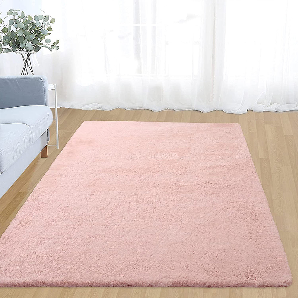 Soft Faux Fur Area Rugs