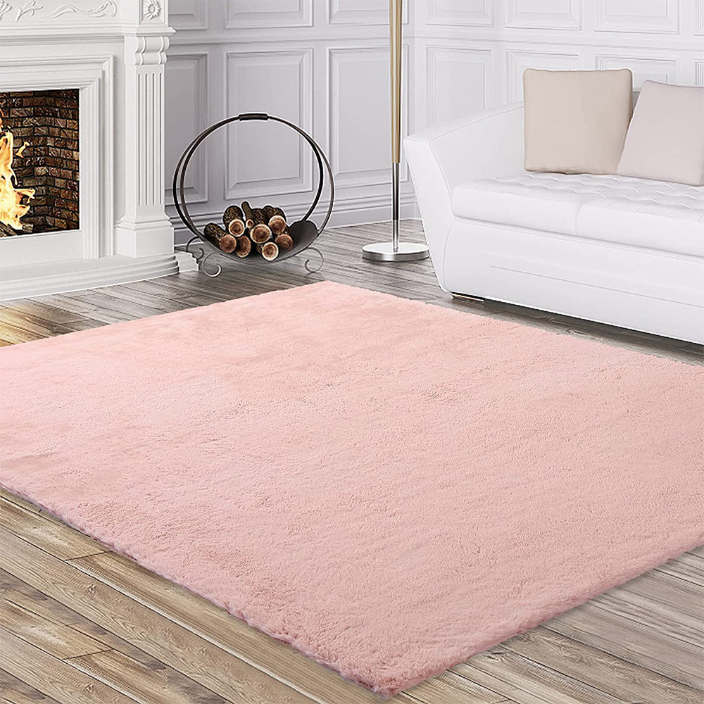 Soft Faux Fur Area Rugs