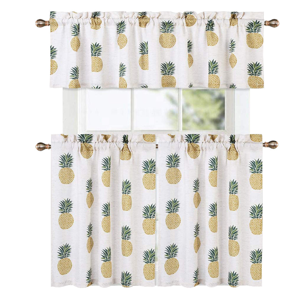 Pineapple Valances for Kitchen