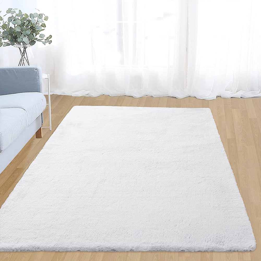 Soft Faux Fur Area Rugs