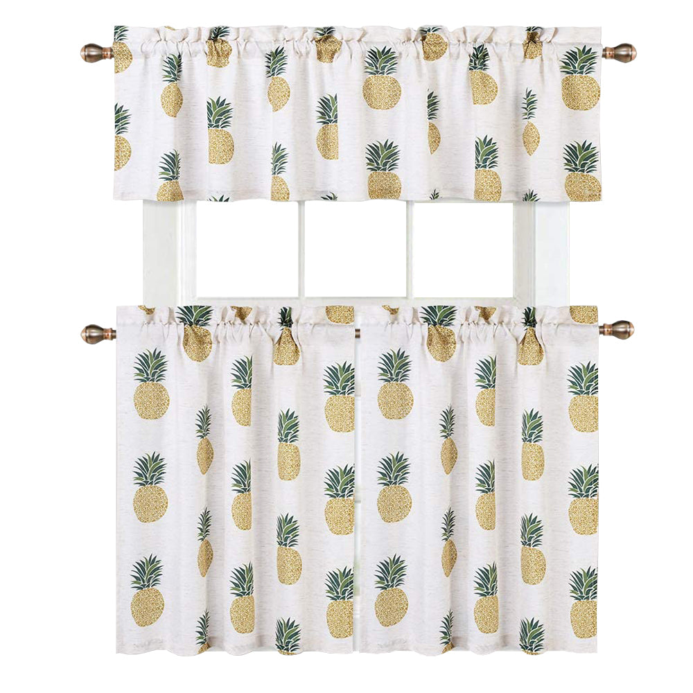 Pineapple Valances for Kitchen