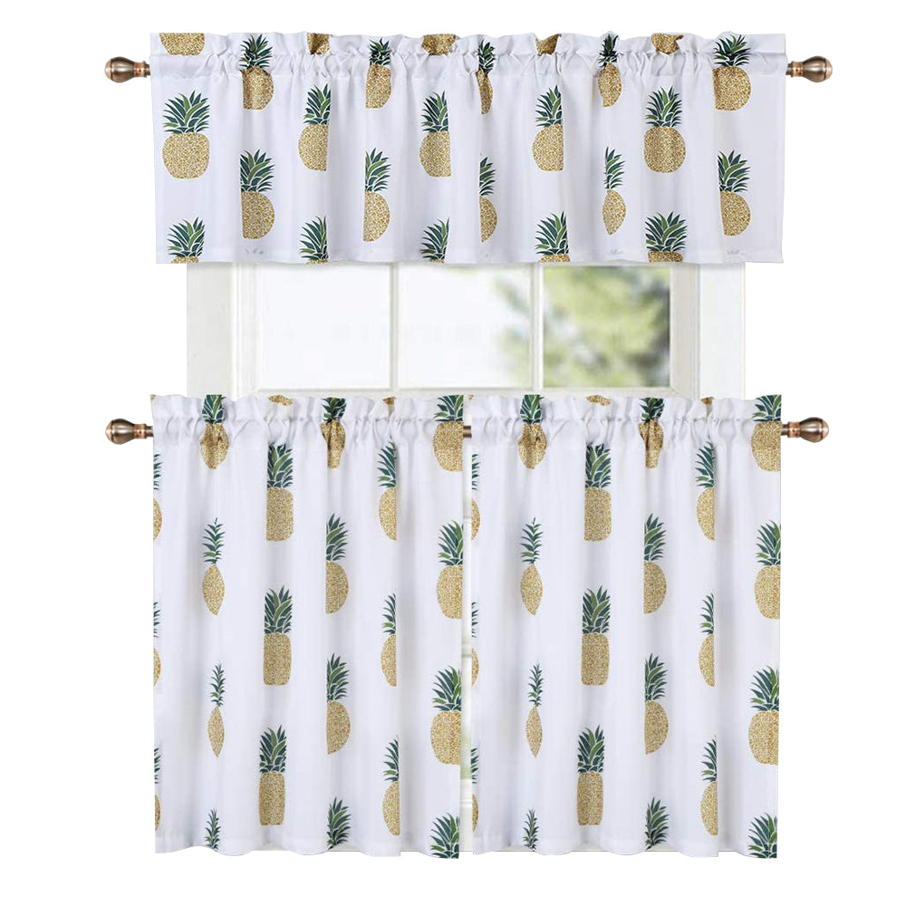 Pineapple Valances for Kitchen