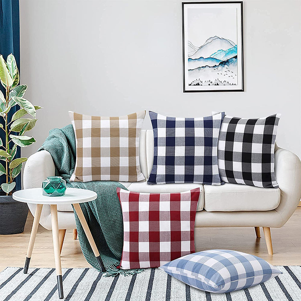 Buffalo Check Plaid Pillow Covers