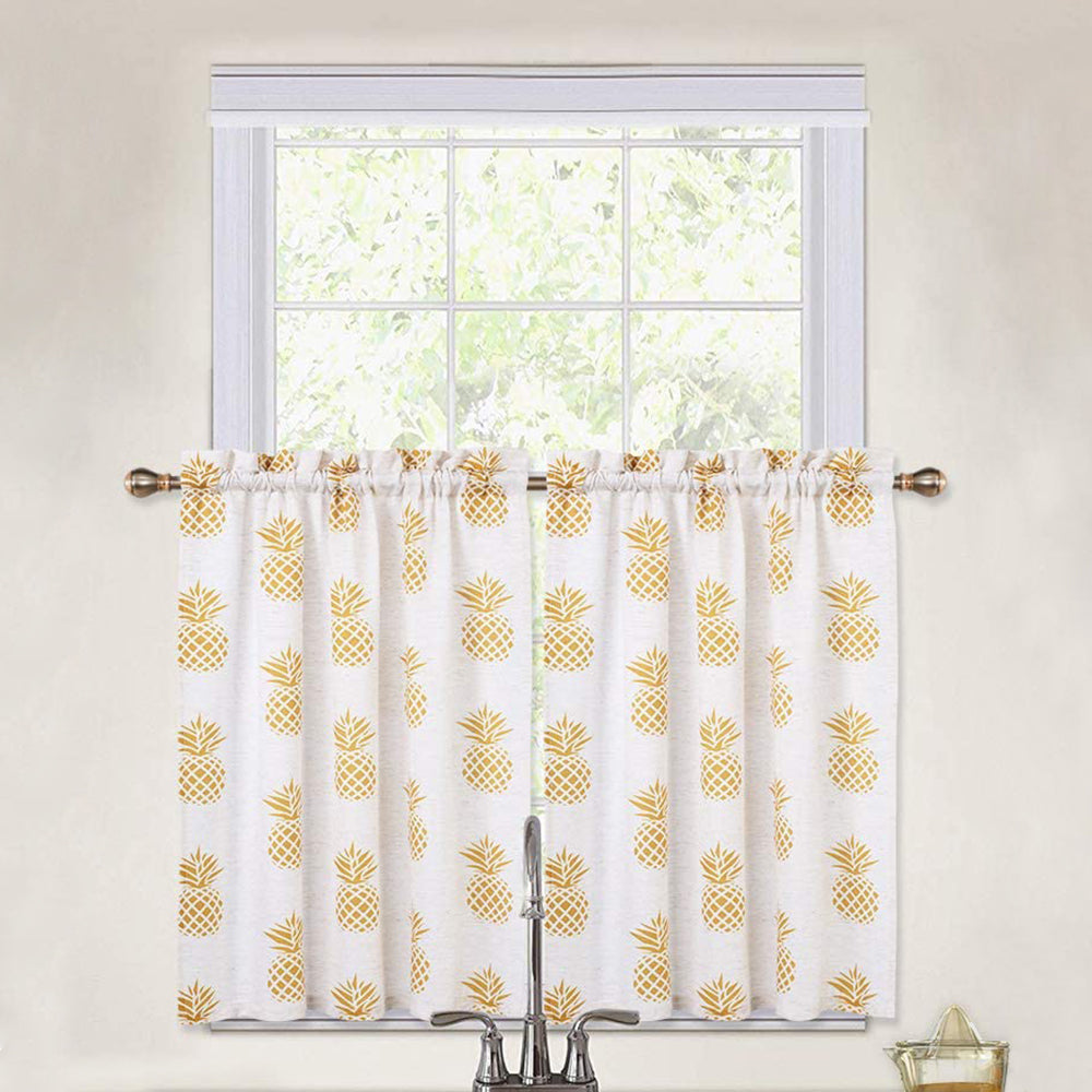 Pineapple Valances for Kitchen