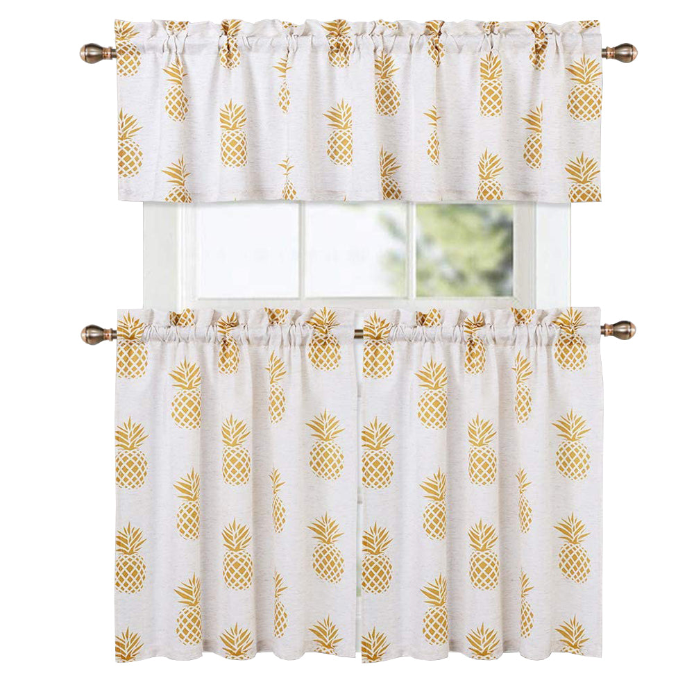 Pineapple Valances for Kitchen