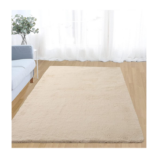 Soft Faux Fur Area Rugs